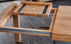 Erweiterbare Tischplatte