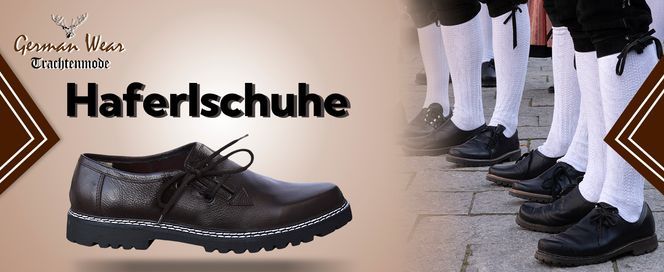 Trachtenschuhe Haferlschuhe Original Handmachart Lederschuhe für Herren