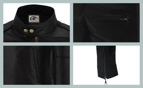 Lederjacke mit vielen Funktionen für Herren