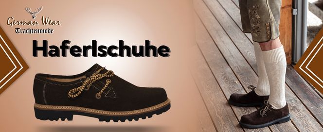 Trachtenschuhe Haferlschuhe Original Handmachart Lederschuhe für Herren