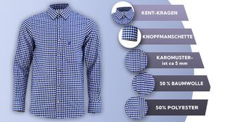 Trachten Hemden mit vielen Funktionen