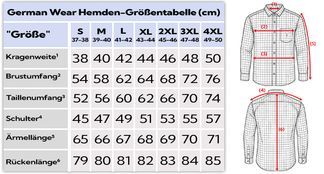 Finden Sie Ihre Passform mit der Größentabelle