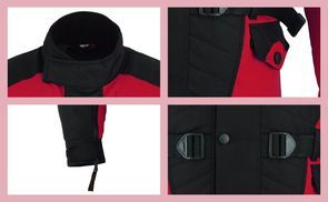 Motorradjacke mit vielen Funktionen für Herren