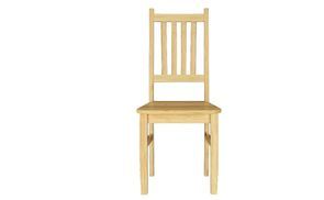 Massivholz-Stuhl