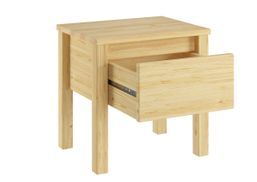 Nachttisch Kiefer farblos lackiert