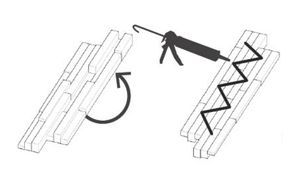 Einfachste Montage mit Montagekleber