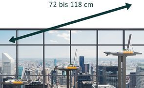 Höhenverstellbar für dynamisches Arbeiten