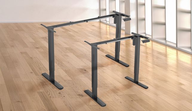 SVITA JIRI Schreibtischgestell in Schwarz