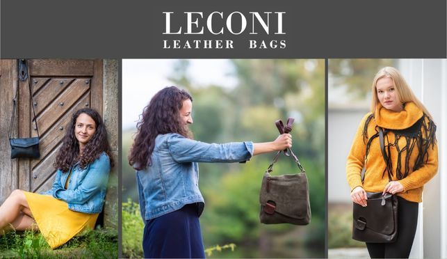 Damen Ledertaschen von LECONI