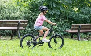 Galano Kinderfahrrad 18 Zoll Ab 5 Jahre - 7-Gang Mountainbike Mit Federgabel Für 115-130 Cm