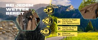BEI JEDEM WETTER BEREIT!
