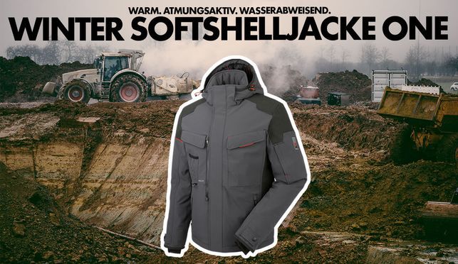 Winter Softshelljacke One: Dein perfekter Begleiter für kalte Tage