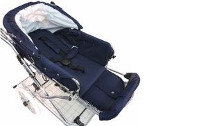 Eichhorn Kinderwagen Sport-Kinderwagen Designer, Retro-Look - alle  Komponenten made in EU