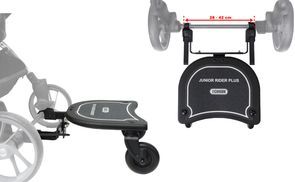 Eichhorn Kinderwagen Buggyboard Eichhorn Ladybug Rider (Geschwisterboard für Kleinkinder), mit