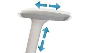 Verstellbare Armlehnen 