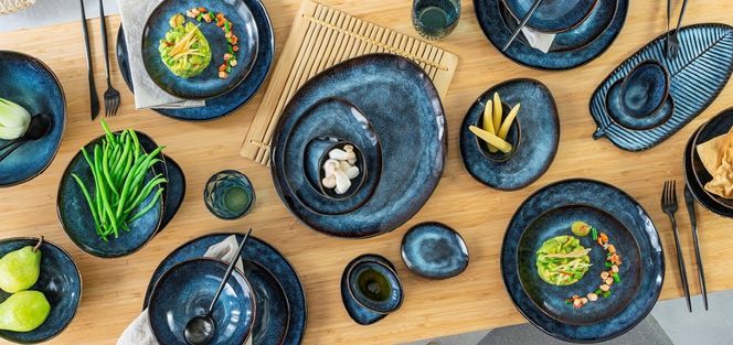 Sternedesign für Ihr Zuhause - Geschirrset Tokio