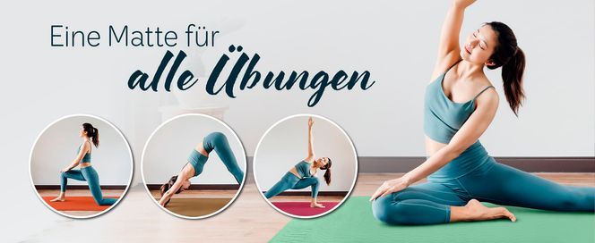 EINE MATTE FÜR VIELE ÜBUNGEN!