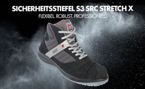 Stretch X S3 SRC: Der Sicherheitsstiefel für Profis