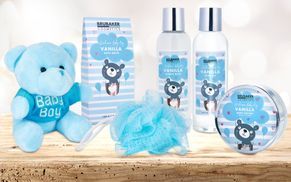 Babypflege-Set mit Teddybär