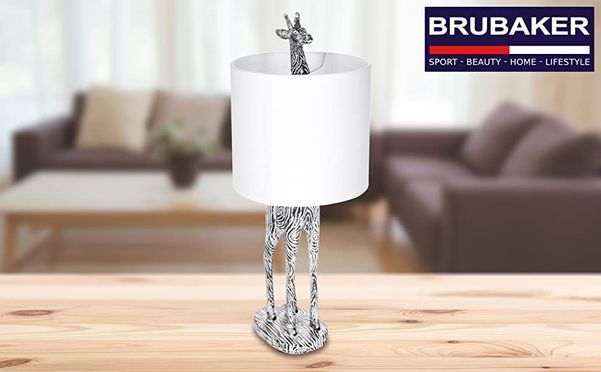 Die dekorative Tischlampe „Giraffe“ sorgt für Wohlfühlmomente in Deinem Zuhause