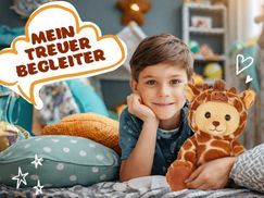 BRUBIES Teddy Elefant - 25 Cm Plüschtier Im Elefantenkostüm Mit Abnehmbarer Kapuze, Kuscheliges Geschenk Für Kinder