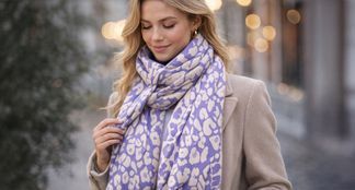 Stylishes Leo Muster in stilvollen Farben
