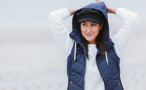 MADSea Steppweste in dunkelblau - für drinnen und draußen
