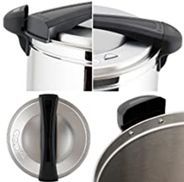 Verriegelbaren Deckel mit Hitzeschutz-Griff