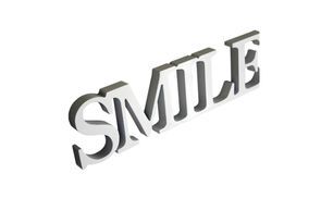 Buchstaben aus Holz in Weiß