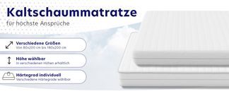 Unsere Kaltschaummatratze