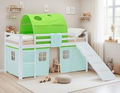 Rutsche, Vorhang, Tunnel & Turm – Spiel und Rückzug clever k