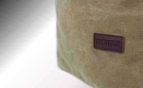 Hochwertiges Canvas im stilvollen Vintage Look