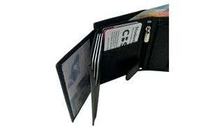 FOMAX Mini Geldbörse Herren Aus Echtleder - Kompakt Mit RFID Schutz