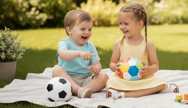 Mini Softbälle Ø 10 cm – bunt & schwarz weiß, einzeln & im Set
