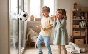 Auch drinnen sicher – keine Angst um Möbel & Fenster