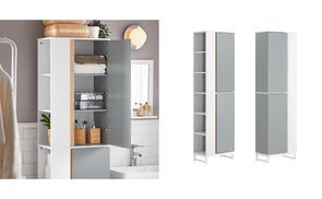 Die Fächer können rechts oder links montiert werden