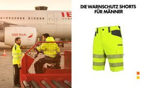 Sichtbar sicher: Die Warnschutz Arbeitshorts Neon EN20471 1 