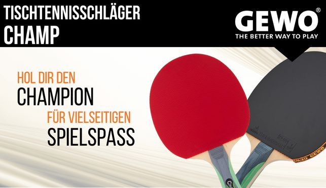 Tischtennisschläger Champ