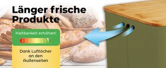 LÄNGER FRISCHES BROT UND GEBÄCK!