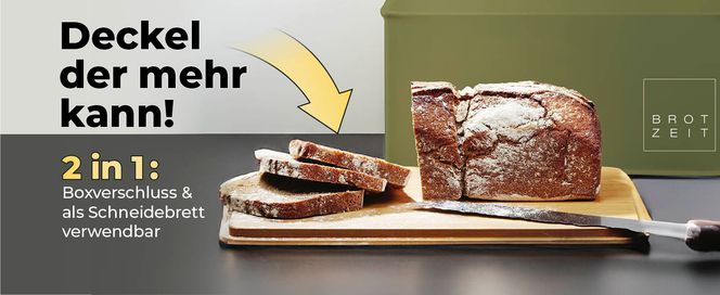 BROT SICHER UND LÄNGER FRISCH AUFBEWAHREN!