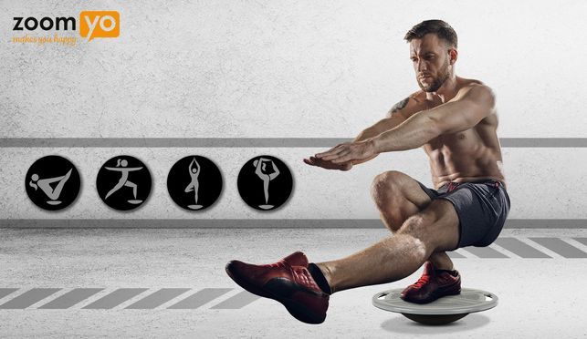 Zoomyo Balance Board für Erwachsene und Kinder sowie Anfänger und Profis