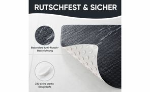 Badematten Set 3-teilig Krokodil-Motiv - Rutschfest & Waschbar Für Bad Und WC