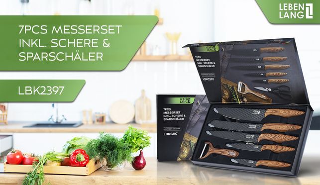LEBENLANG Messer-Set LBK2397