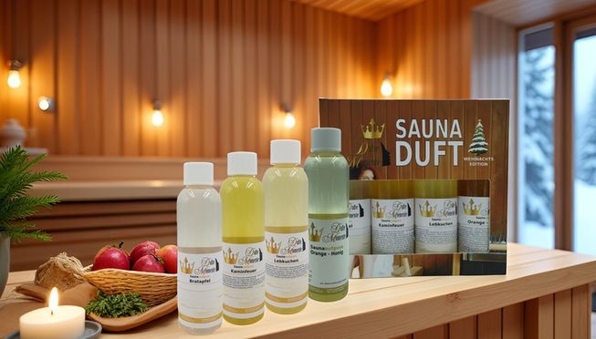 Festliche Sauna Momente: Weihnachts Aufguss Set für Ihr Zuhause