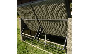 Robustes Polyrattan für den Außenbereich