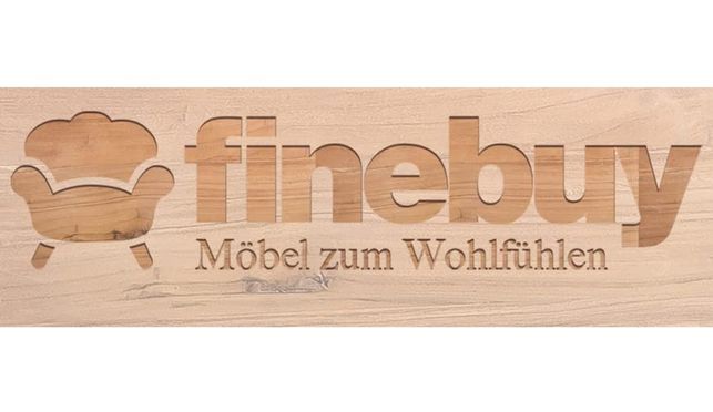FINEBUY Couchtisch FB67607 (60x60x41 cm Akazie Massivholz / Metall