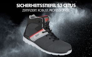 S3 Cetus: Der Sicherheitsstiefel für Profis mit Anspruch