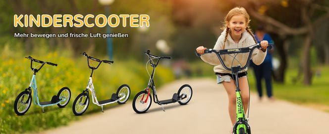 KINDERSCOOTER - Mehr bewegen und frische Luft genießen