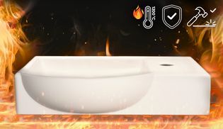 Hochwertiges Keramik Handwaschbecken