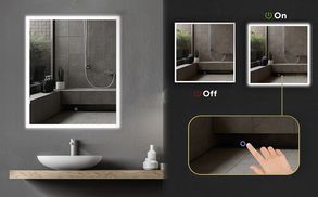 Spiegel mit LED Beleuchtung